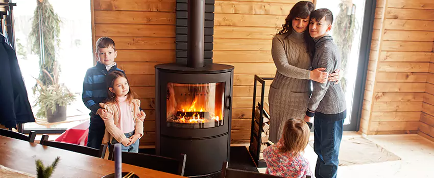 Morso Cast Iron Fireplace Insert Installation in Benicia, California