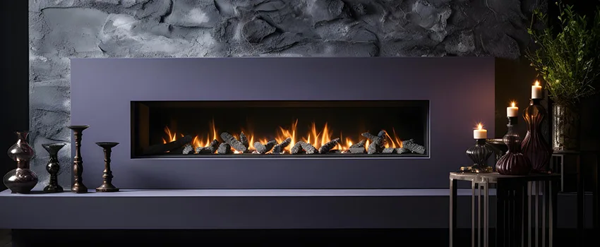 Ember Bed for Ventless Gas Fireplace in Benicia, CA
