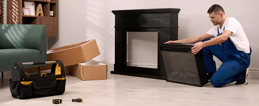 Old Rusted Metal Fireplace Repair And Replacement in Benicia, CA