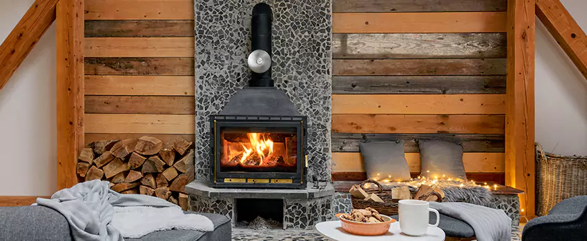 Thelin Hearth Products Direct Vent Gas Stove Fireplace Inspection in Benicia, California