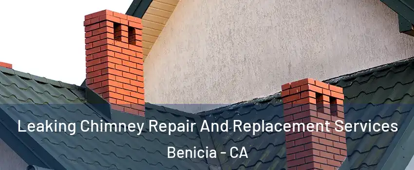  Leaking Chimney Repair And Replacement Services Benicia - CA